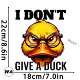 Interesting duck quotes Iron Patch Heat Transfer Printing  On Clothes