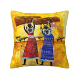 Africa Women Ethnic Style Soft Luxury Pillow Cases