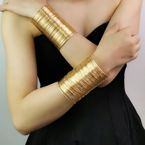 New Overlong Opening Cuff Bracelets