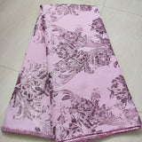 New Design Jacquard Brocade Lace Fabric