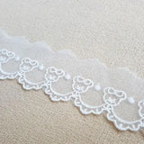 New Little Bear Cotton Mesh Embroidery Lace