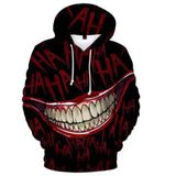 Haha joker 3D Print Sweatshirt Hoodies