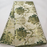 New Design Jacquard Brocade Lace Fabric