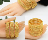 New Dubai Gold Color Bangles