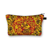 African Woman Print Cosmetic Bag