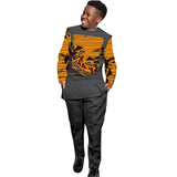 New Long Sleeves Wax Print Anakara Clothing