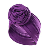 New Flower Bandana Turban Wrap Women Hair Accessories