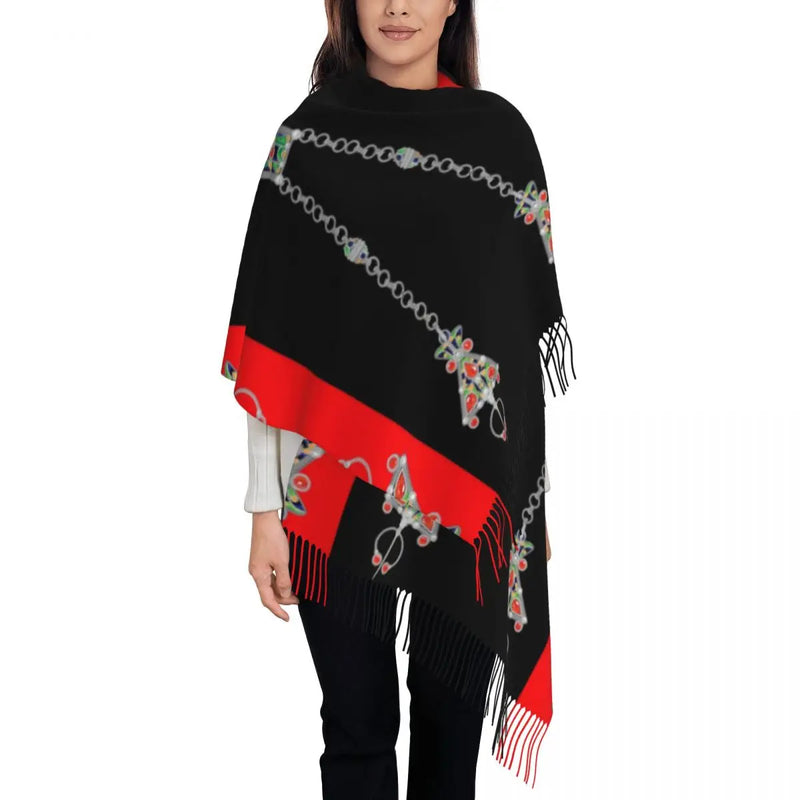 Amazigh Foutha Kabyle Scarf