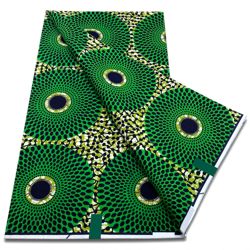 High Quality Cotton Wax Print Veritable African Real Fabric