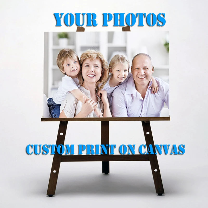 New Canvas Painting By Your Photo Canvas Poster