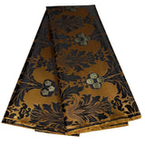 High Quality 3D Damask Embroidery Headtie Fabric