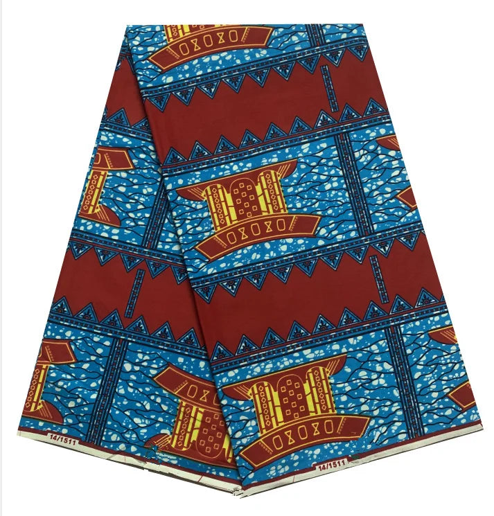 100% Cotton African Wax