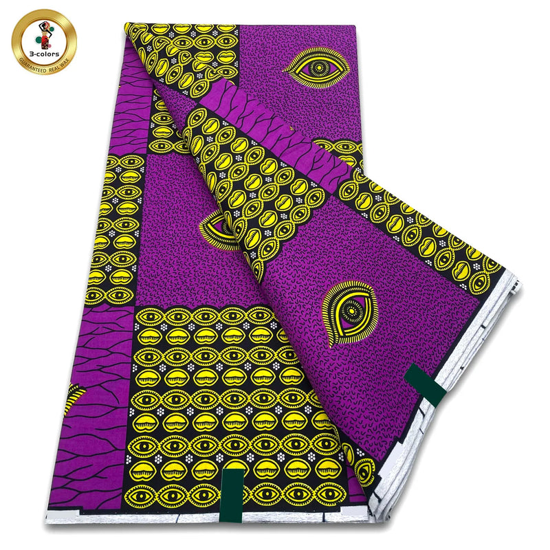 100% Cotton Veritable Original Ankara African Real Wax