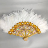 Double side African Feather Big fan