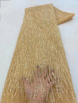 High Quality Sequined Tulle Fabric