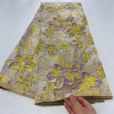 New Latest African Brocade Jacquard Fabric