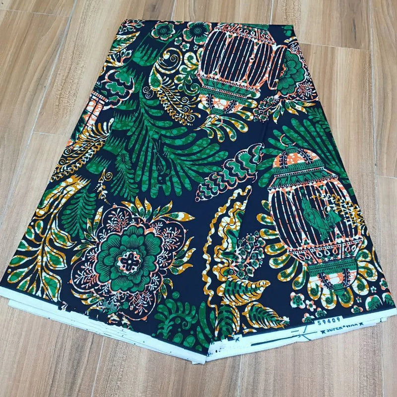 100% cotton african ankara fabric