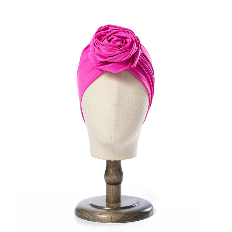 New Flower Bandana Turban Wrap Women Hair Accessories