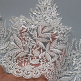 New luxury beaded embroidery lace