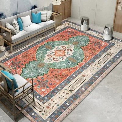 New Bohemian Pattern Decorative Living Room Carpet