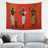 Custom Hippie Africa Life Tribal Style Tapestry Wall Art