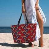 Women Big Capacity African Patterns Beach Gym Travel Bags