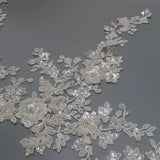 New luxury beaded embroidery lace