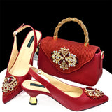 New Doershow Italian Shoe and Bag Set