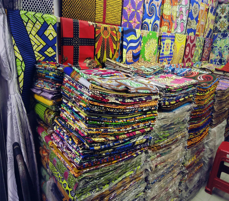 100% Cotton African Wax Print Fabric