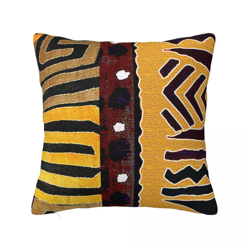 African Mud Cloth Pillowcase Soft Cushion Cover