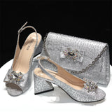 New fashion Women Shoes and Bags Match Set