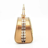 New Rhinestone Nigerian Women Shoes and Bag Set