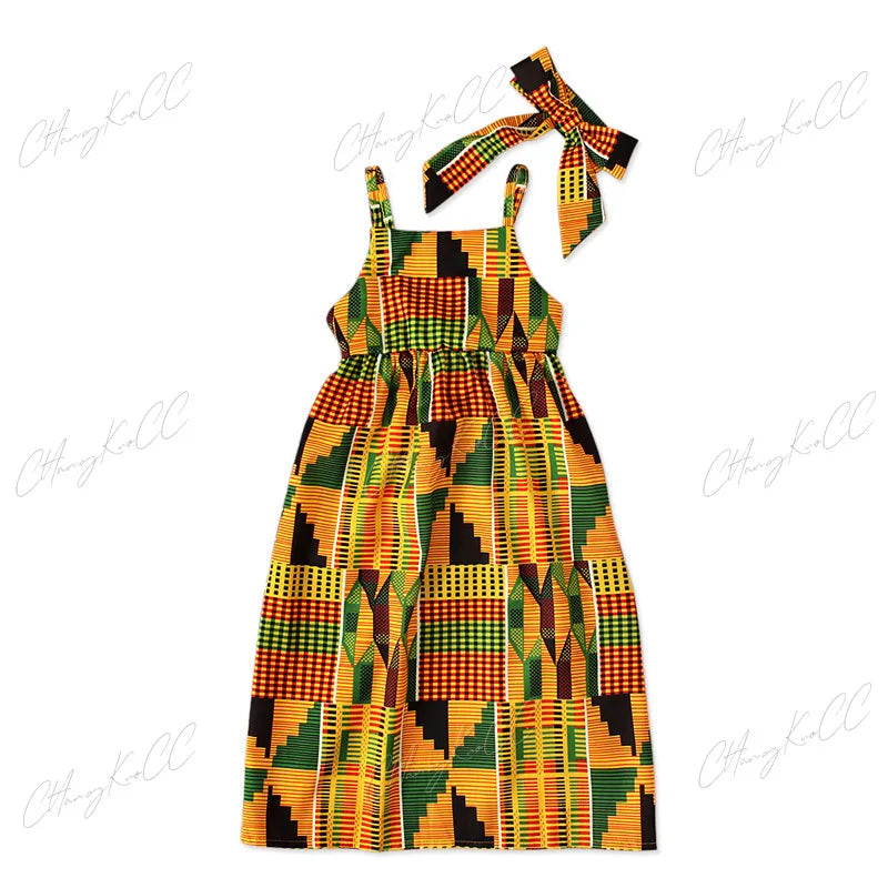 African Children Fashion Cute Dresses