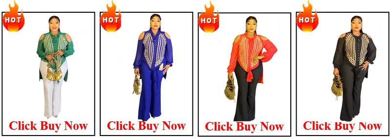 Summer Kaftan African V-neck Polyester Plus Size Long Maxi Dress