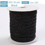 50Yards Metallic Glitter Velvet Ribbon