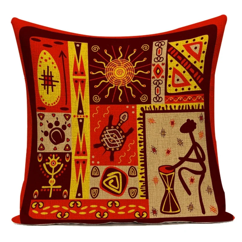 New Abstract Geometry Cushion Cover