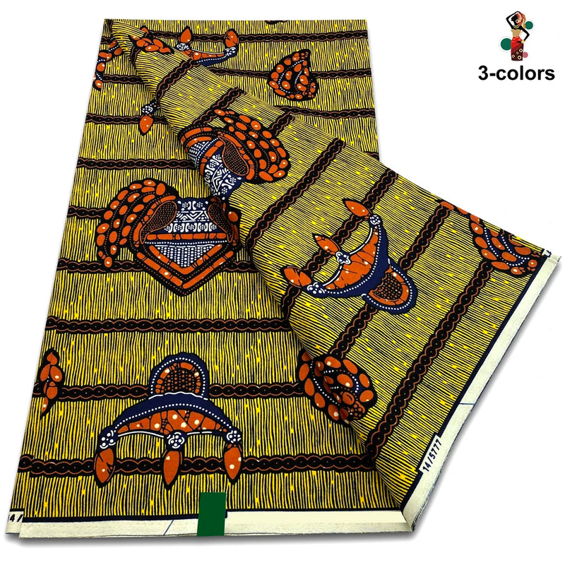 Newest Fashion African Wax Fabric