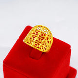 24k Adjustable Index Finger Ring