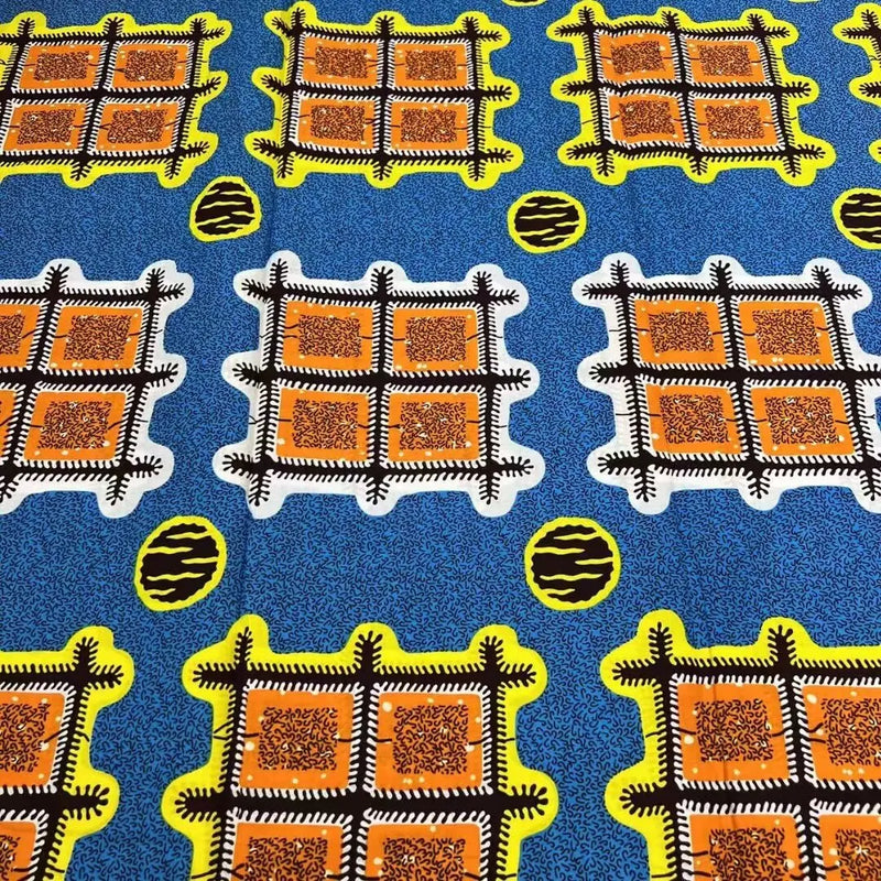 New Wonderful Printed African Supper Wax Fabric