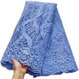 High Quality Jacquard Brocade Lace Fabric