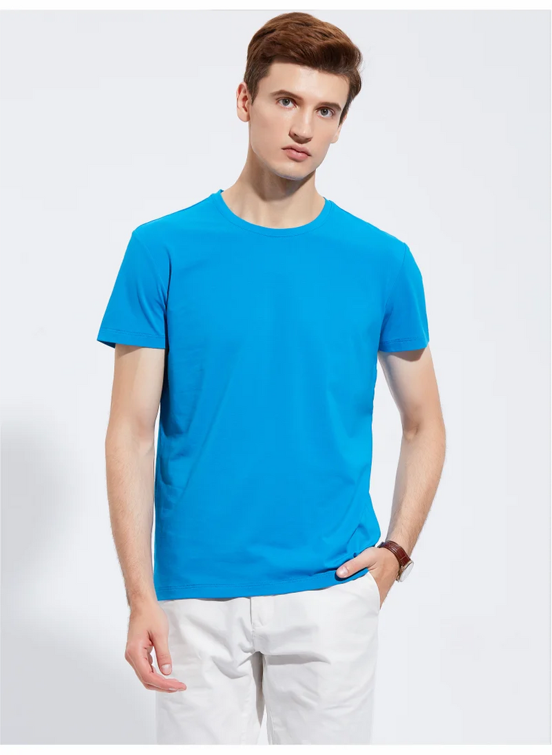 Summer Men Cotton T Shirt