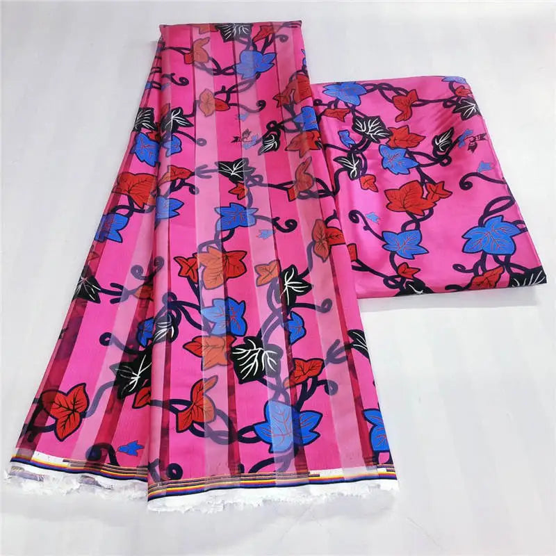 High Quality Printed Satin Fabric