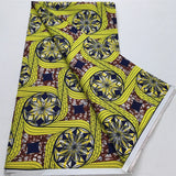 African Wax Block Batik Dutch fabric