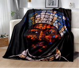 New Cartoon Africa Ethiopian Painting Art Blanket