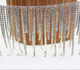 New Luxury Diamond Tassel Chain Decoration