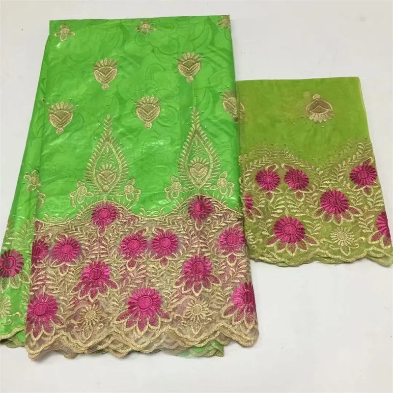 New fashion basin riche brode lace guinea brocade fabric