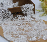 1yard embroidered flower lace