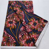 African Wax Block Batik Dutch fabric