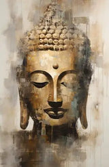 New Buddha Canvas Painting Zen Wall Art