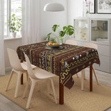 African Tribal Ethnic Rectangle Tablecloth